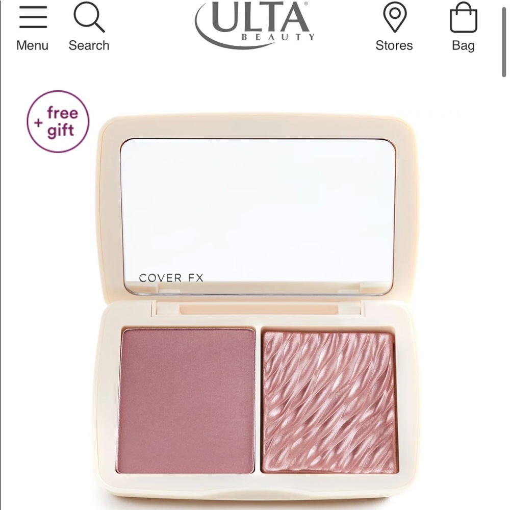 COVER FX Monochromatic Blush Duo Sweet Mulberry